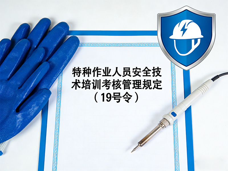 特种作业人员安全技术培训考核管理规定（19号令）